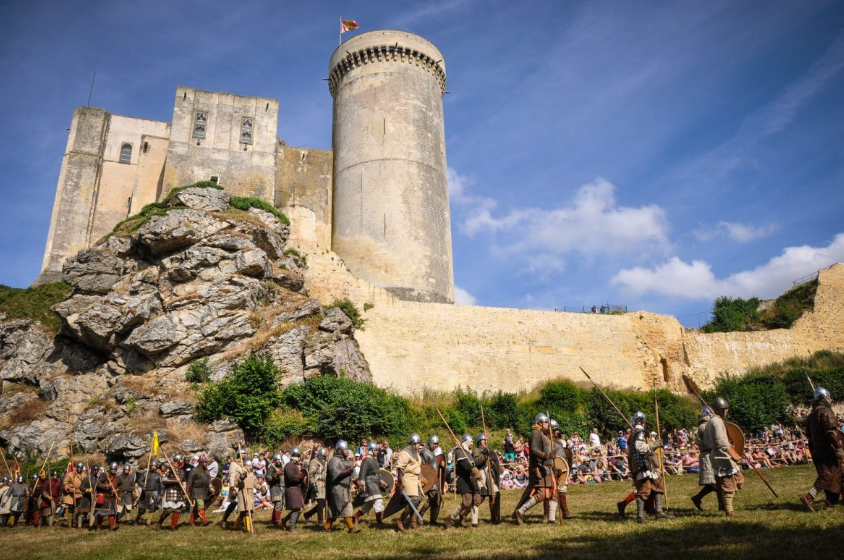 Falaise Castle, France